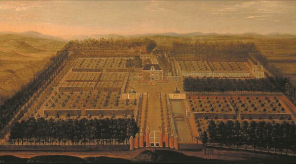 17e eeuws schilderij kasteel keukenhof