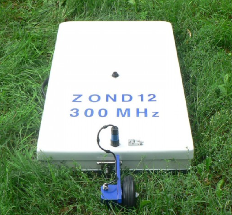 voorbeeld 300 MHz grondradar