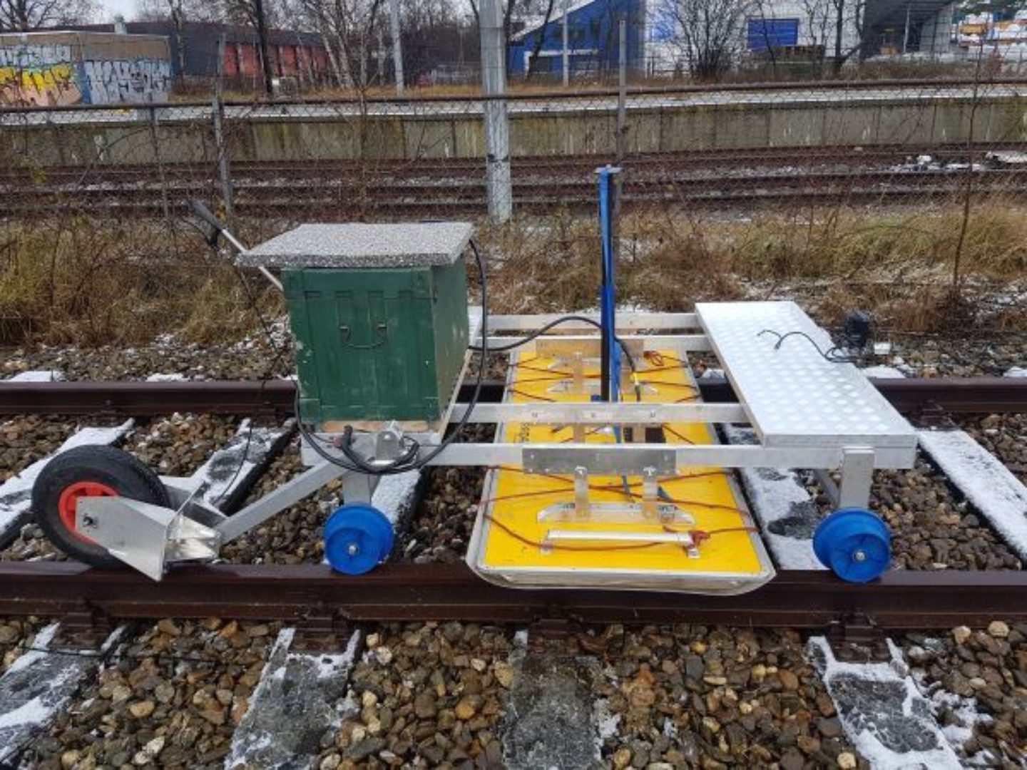 Ballastinspecties op het spoor